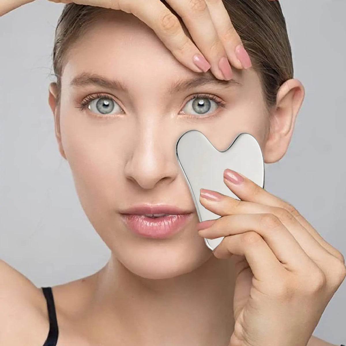 Facial Roller + Gua Sha Set