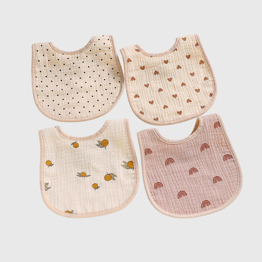 Cotton Gauze Drool Bib